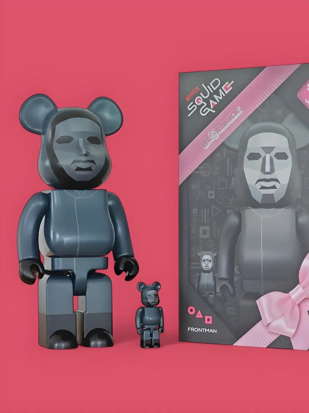 Bearbrick x Squid Game Front Man 100% & 400% Set